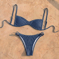 Bikini "ISLA" Polka Blu